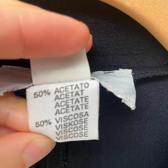 Vintage Clips Italy Sleeveless Long Evening Black Dress Slits Size Italian 46 - Picture 8 of 8